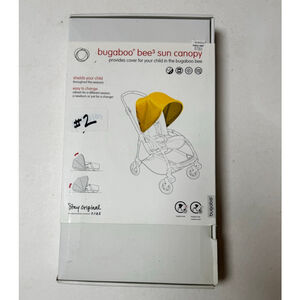 Bugaboo Bee3 Sun Canopy - Midnight Black - New / Discontinued